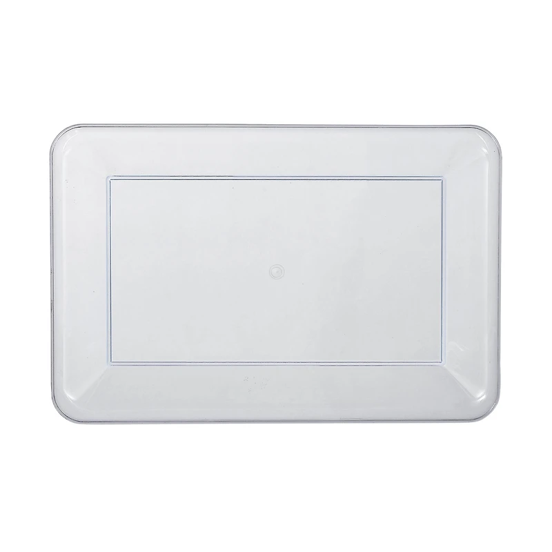 18" Clear Rectangle Tray by Celebrate It™
