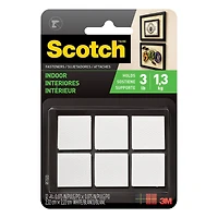 Scotch™ White Indoor Fastener Squares