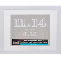 White Belmont Float Frame by Studio Décor