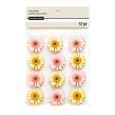 Gerbera Daisy Stickers By Recollections™