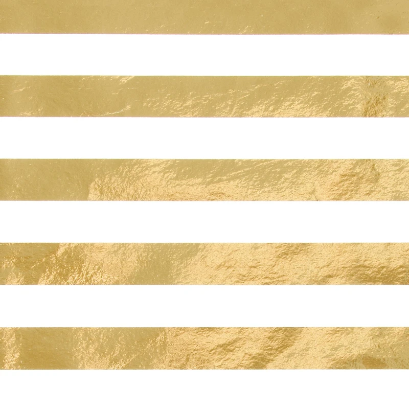 12 Packs: 5 ct. (60 total) White & Gold Striped Tissue Paper by Celebrate It™
