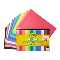 Crayola® Giant Construction Papers with Stencil