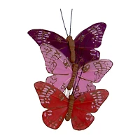 24 Packs: 3 ct. (72 total) Assorted Bright Butterflies by Ashland®