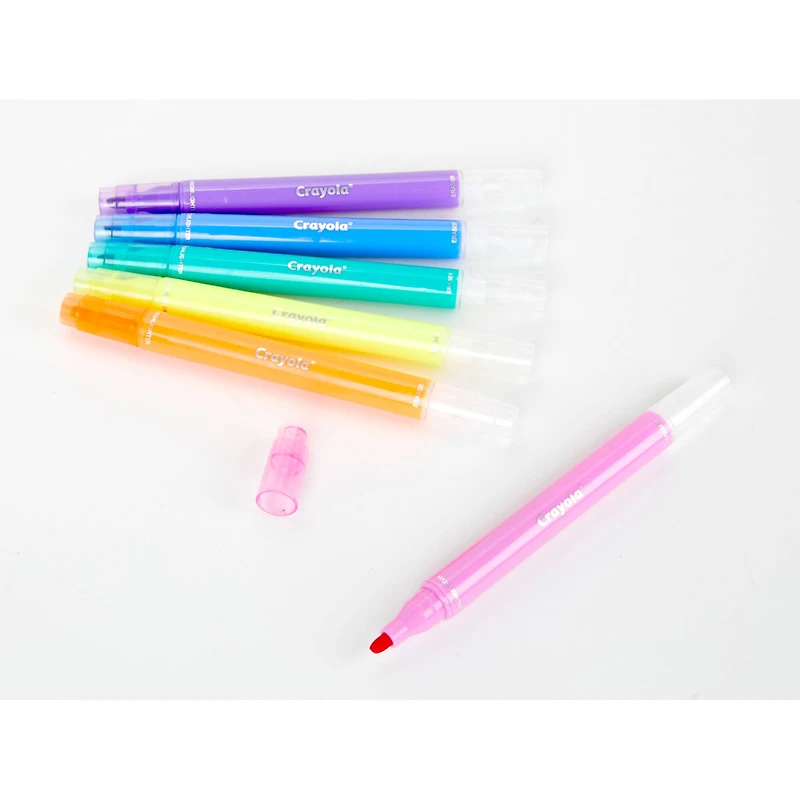 24 Packs: 6 ct. (144 total) Crayola® Take Note™ Erasable Highlighters