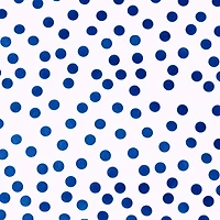 White & Navy Dotted Tissue Paper Sheets by Celebrate It™