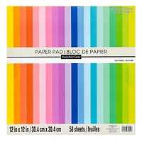 Brights Cardstock Paper Pad, 12" x 12" by Recollections™