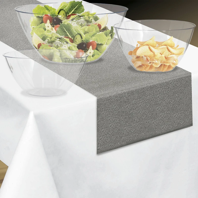 6 Pack: 5qt. Clear Plastic Serving Bowl by Celebrate It™