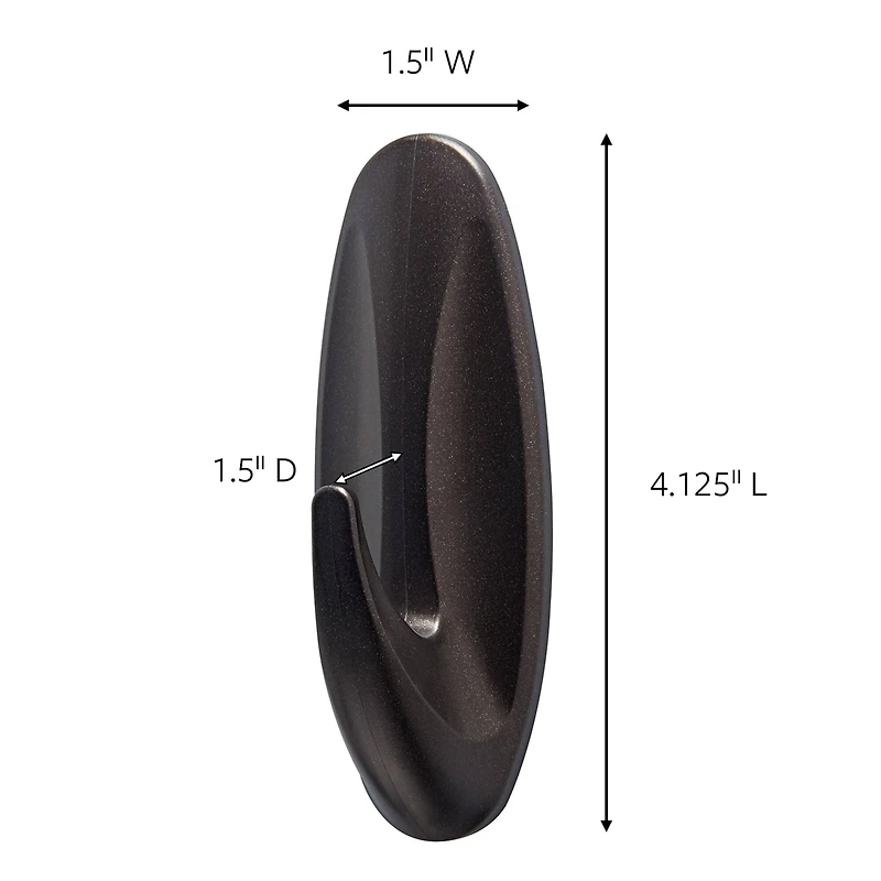 3M Command™ Outdoor Designer Hook with Foam Strips