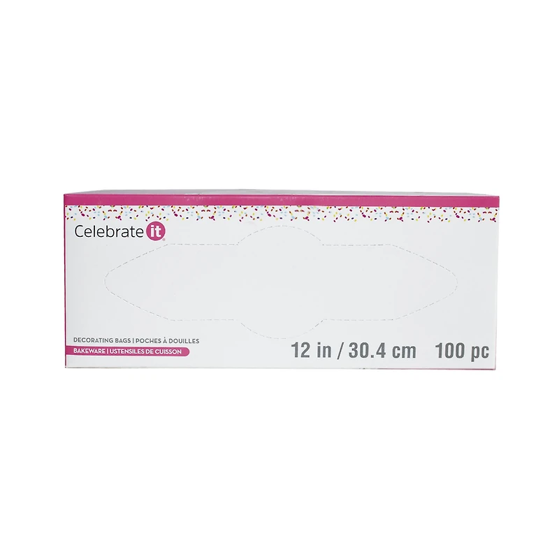 6 Packs: 100 ct. (600 total) Disposable Decorating Bags by Celebrate It®