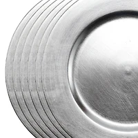 Silver Charger Set by Celebrate It™ 6ct.