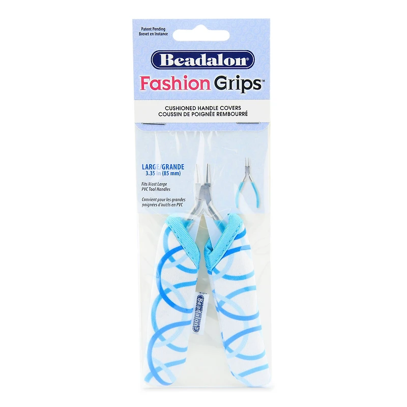 Beadalon® Fashion Grips™ Blue Cushioned Handle Covers