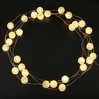 30ct. Crackle Ball LED String Lights by Ashland™ 