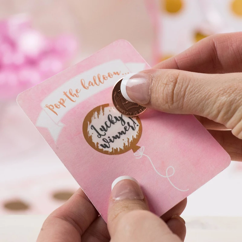 Silhouette® Gold Scratch-Off Sticker Sheets