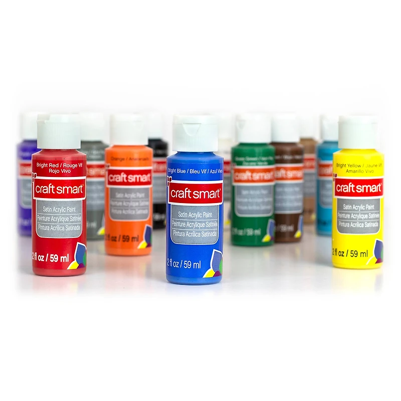 Satin Acrylic Paint Value Set By Craft Smart®