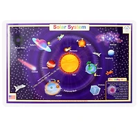 12 Pack: Tot Talk Solar System Placemat
