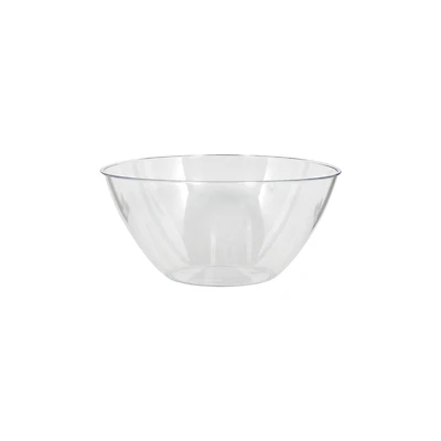 2qt. Clear Plastic Serving Bowl by Celebrate It™