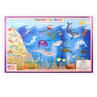 12 Pack: Tot Talk Ocean Explorer Placemat