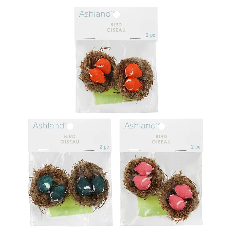 Assorted Bird in Nest by Ashland®