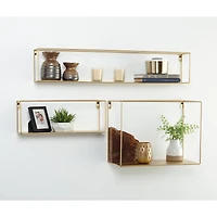 Gold Floating Shelf by Studio Décor®