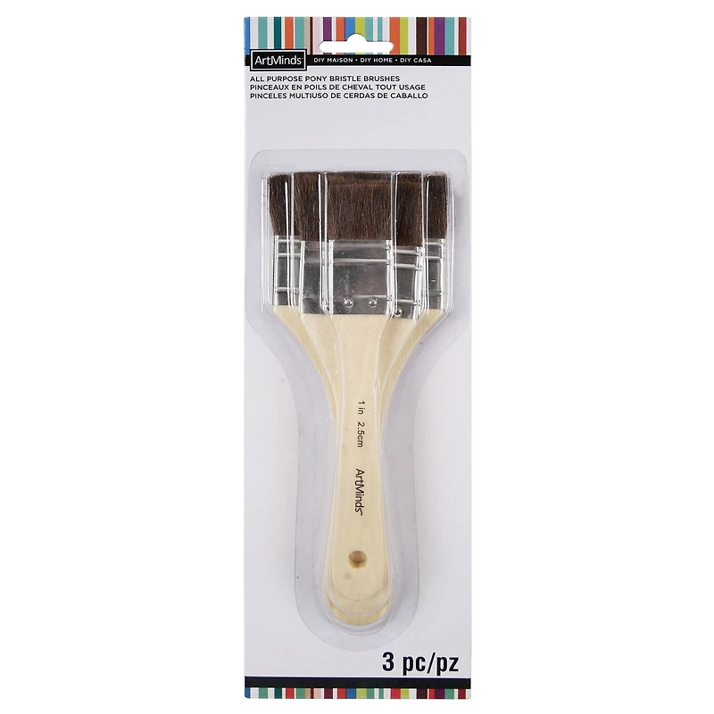 All Purpose Pony Bristle Brushes by ArtMinds™