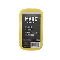 1lb. Natural Beeswax by Make Market®