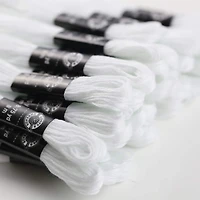 White Embroidery Floss Pack by Loops & Threads®, 36ct.