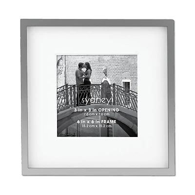 Silver Tabletop Frame with Mat, Sydney By Aaron Brothers