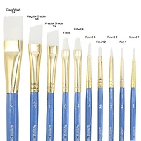 White Synthetic Brushes by Artist's Loft™ Necessities™
