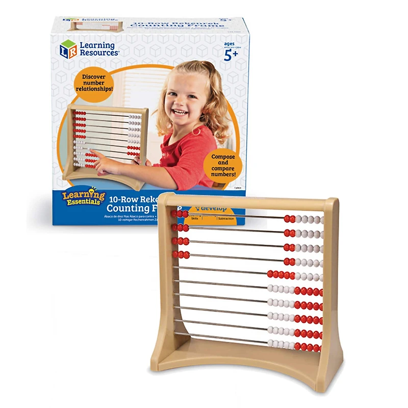 Learning Resources® 10-Row Rekenrek Counting Frame