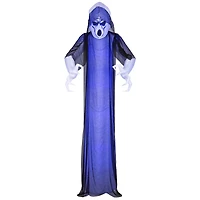12ft. Airblown® Inflatable Halloween Short Circuit Frightening Ghost With Black Overlay