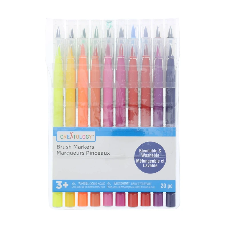 Brush Markers By Creatology™, 20 Pack