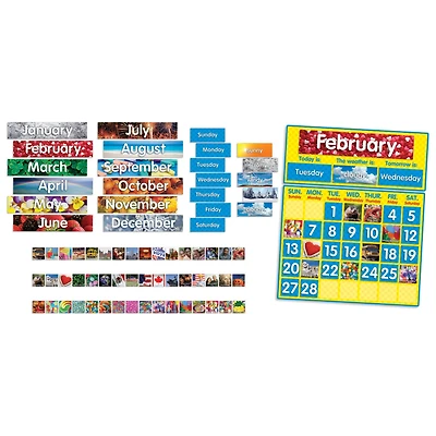 Scholastic® Teaching Resources Photo Calendar Bulletin Board