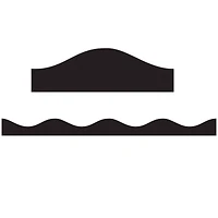 Ashley Productions Ink Black Magnetic Borders, 72ft.