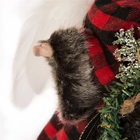 Glitzhome® 12" Christmas Angel Tree Top