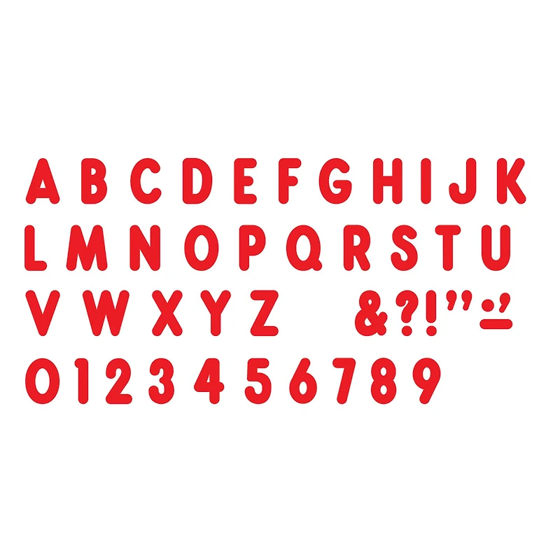 Billboard Uppercase Ready Letters®