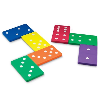 Learning Resources® Jumbo Foam Dominoes Set