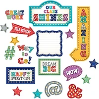 Marquee Our Class Shines Bulletin Board Set