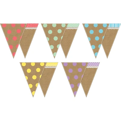 Teacher Created Resources Shabby Chic Pennants