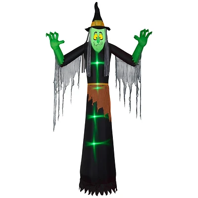 12ft. Airblown® Inflatable Halloween Lightshow Witch 