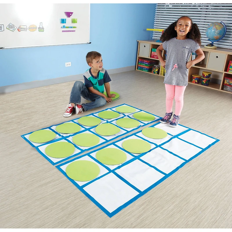 Learning Essentials™ Ten-Frame Floor Mat Activity Set