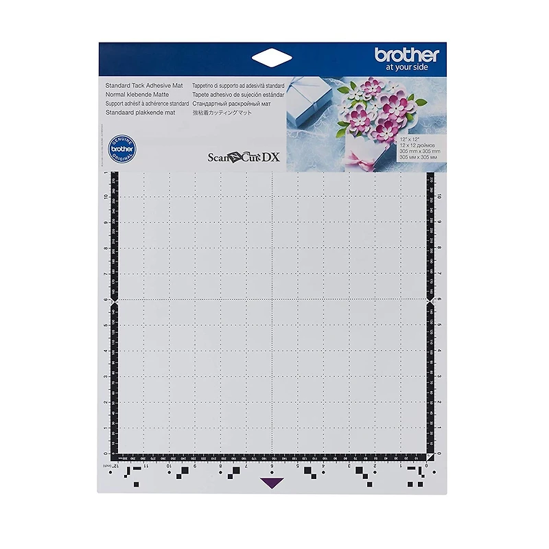 Brother Standard Tack Adhesive Mat, 12" x 12"