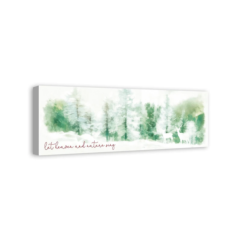 Let Heaven & Nature Sing Canvas Wall Art