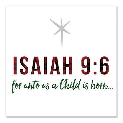 Isaiah 9:6 Canvas Wall Art