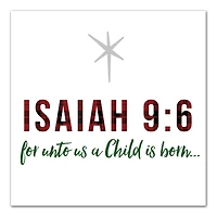 Isaiah 9:6 Canvas Wall Art