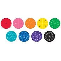 Learning Resources® Double-sided Magnetic Fraction Circles