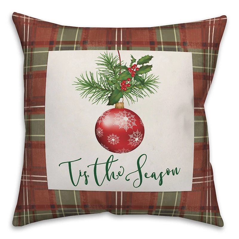 Designs Direct Tis The Season 18x18 Throw Pillow