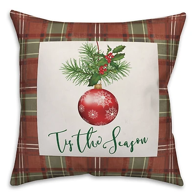 Designs Direct Tis The Season 18x18 Throw Pillow
