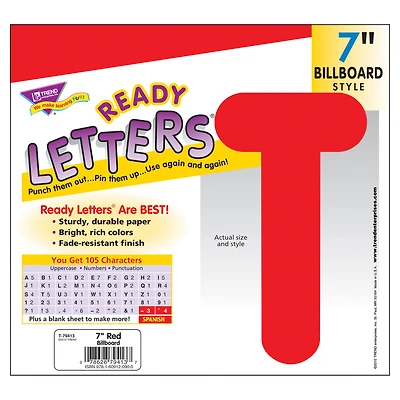 Billboard Uppercase Ready Letters®