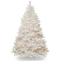 7ft. Pre-Lit Winchester White Pine Artificial Christmas Tree, Clear Lights