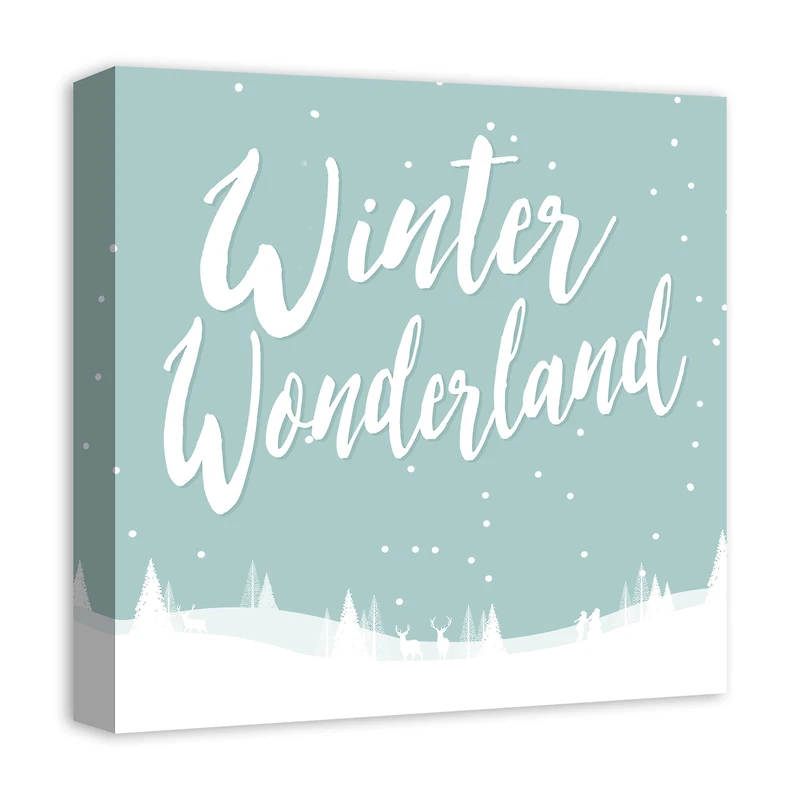 Winter Wonderland Canvas Wall Art
